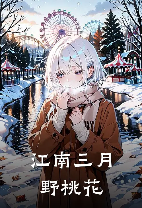 江南三月野桃花