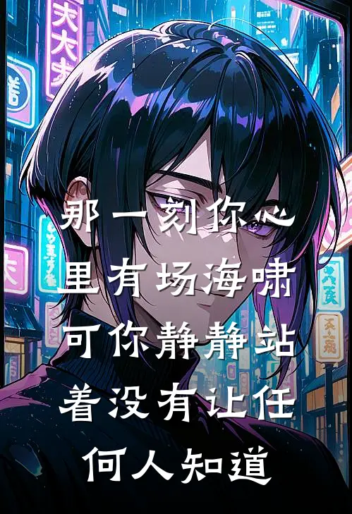 那一刻你心里有场海啸可你静静站着没有让任何人知道