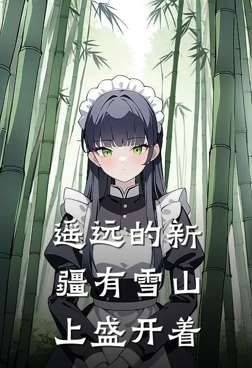 遥远的新疆有雪山上盛开着