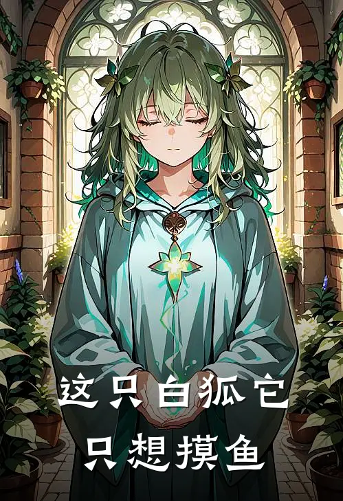 这只白狐它只想摸鱼